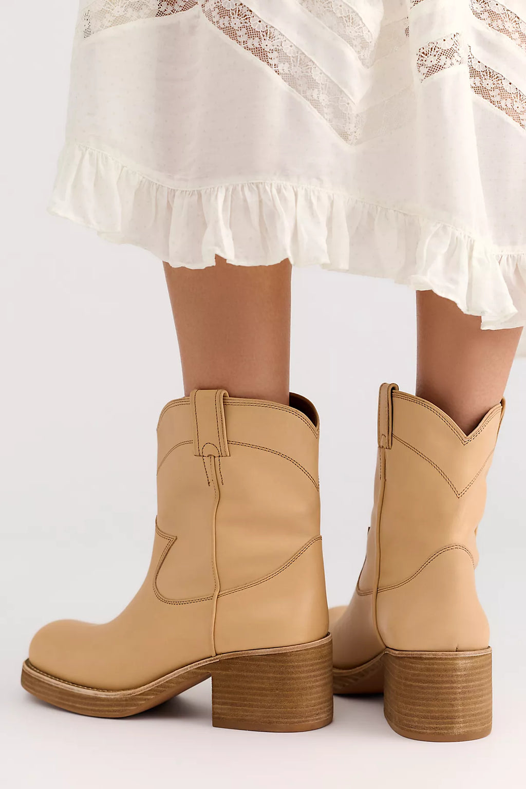 Sleepy Cowboy Ankle Boots