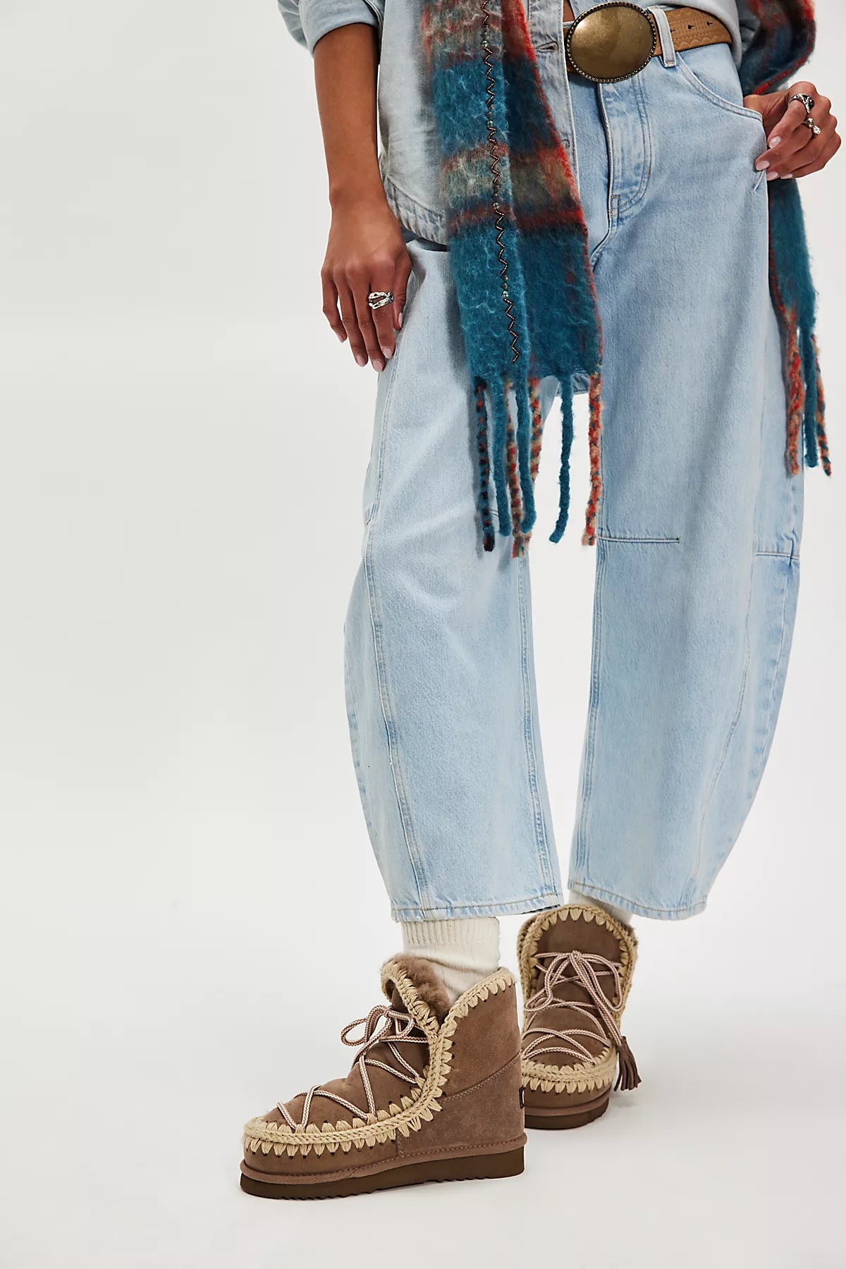 MOU Lace-Up Glacier Boots