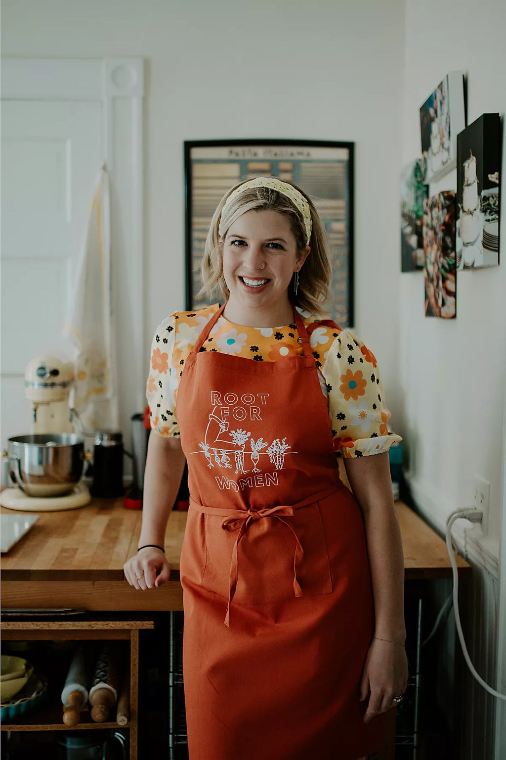 Overseasoned Root for Women Apron