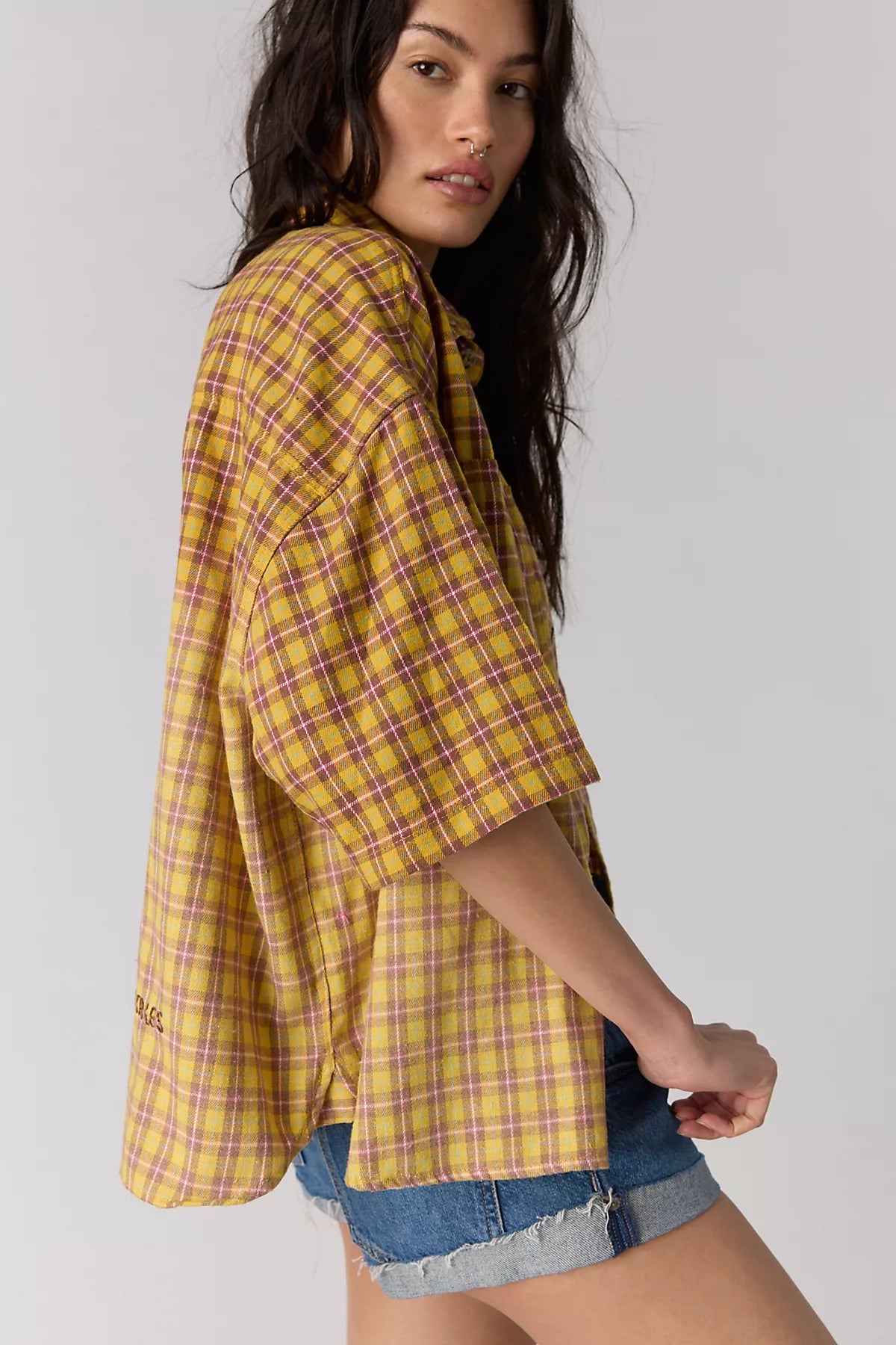 The Tales Fear And Loathing Dip Dye Button Down Shirt