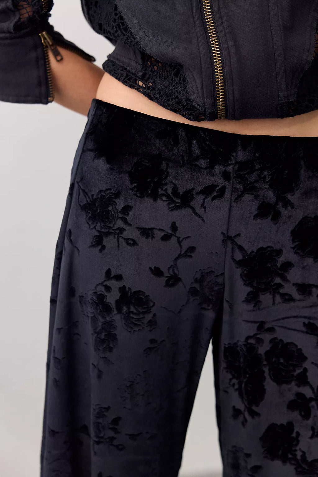 Radiance Velvet Pull-On Pants