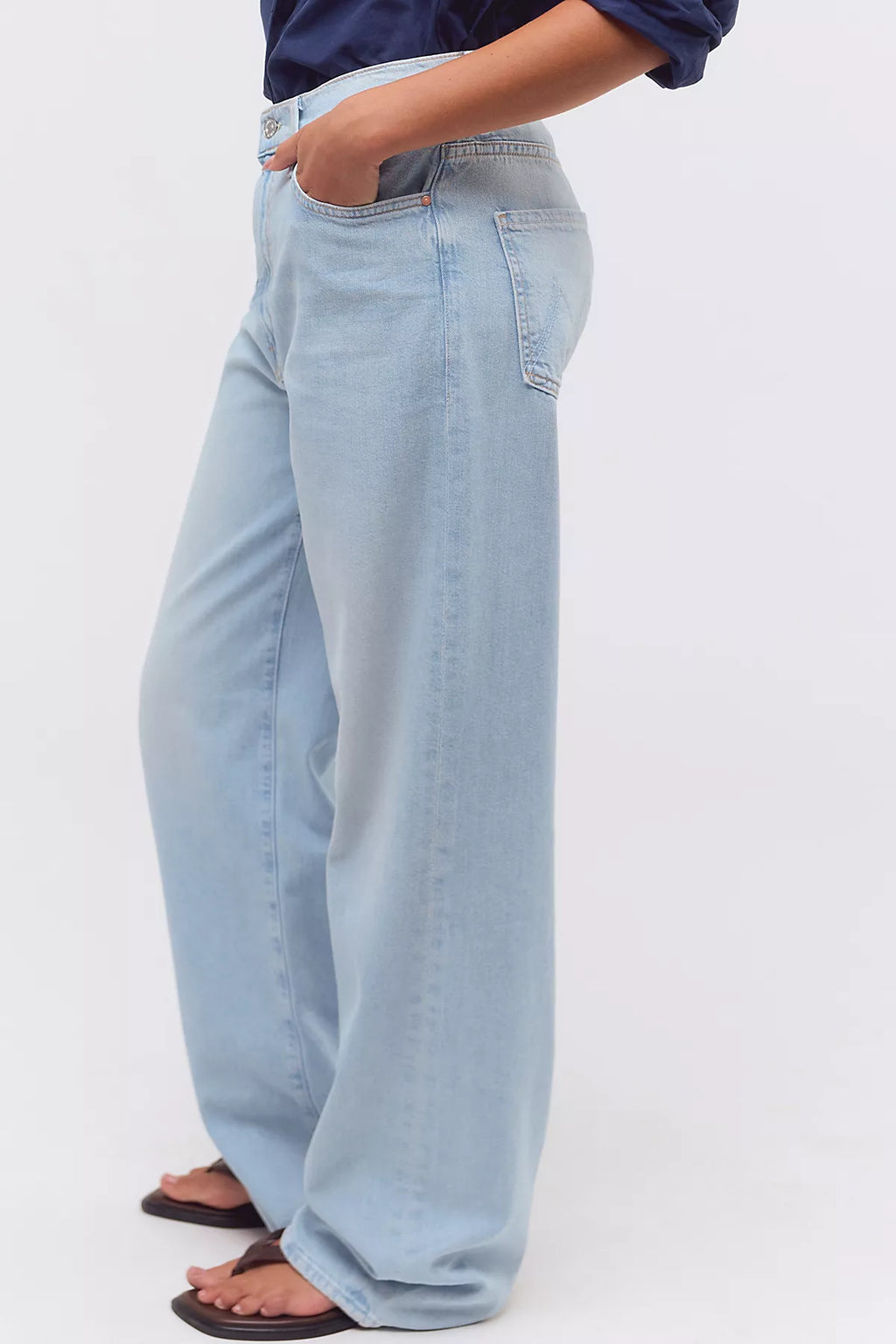 MOTHER The Dodger Sneak Jeans