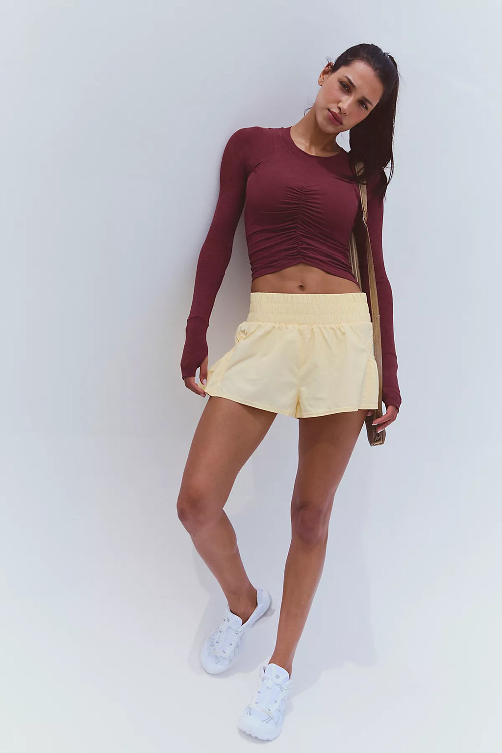 Tempo Ruched UV Protection Long Sleeve