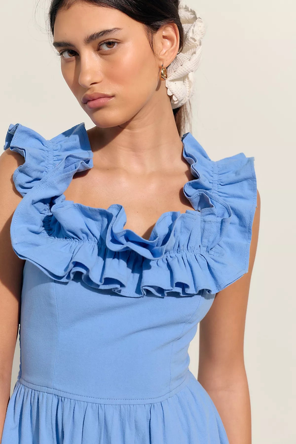 Ruffle It Up Midi Dress