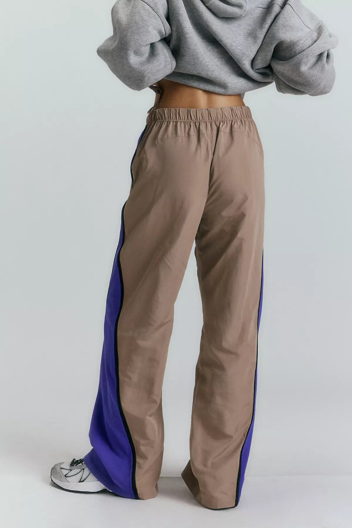Retro Rider Fleece-Paneled Pants