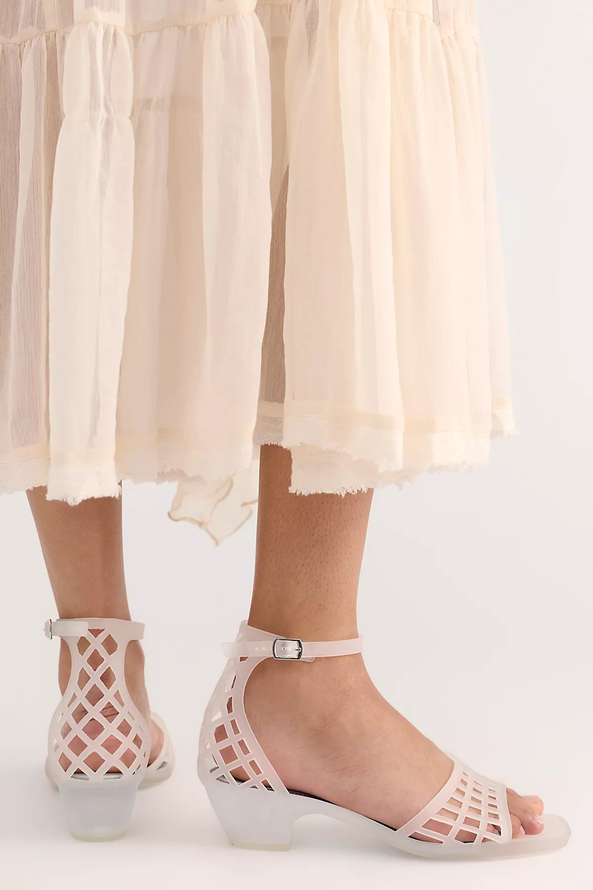 Pinwheel Jelly Heels