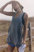 Rundown Burnout Tunic Tank