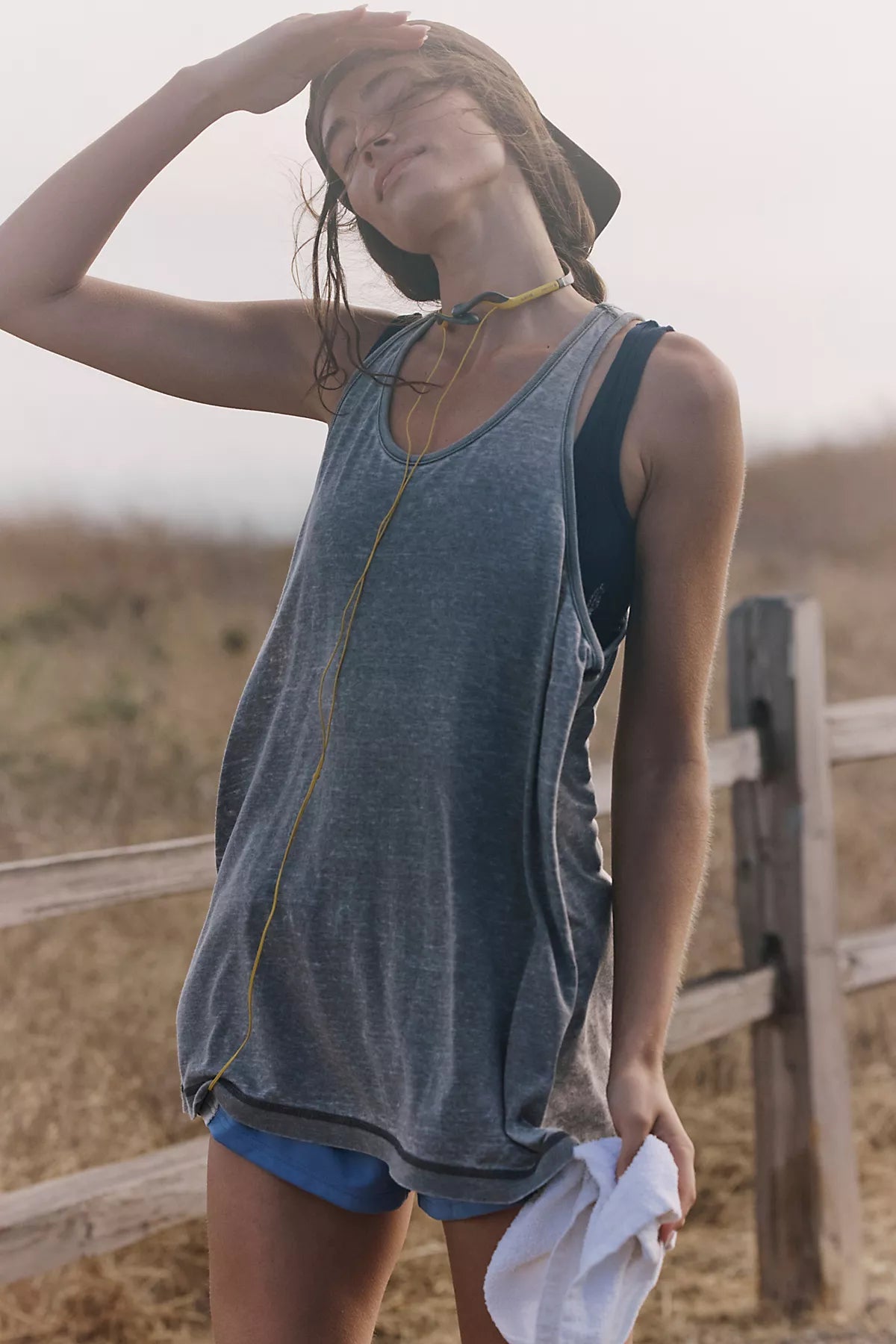 Rundown Burnout Tunic Tank