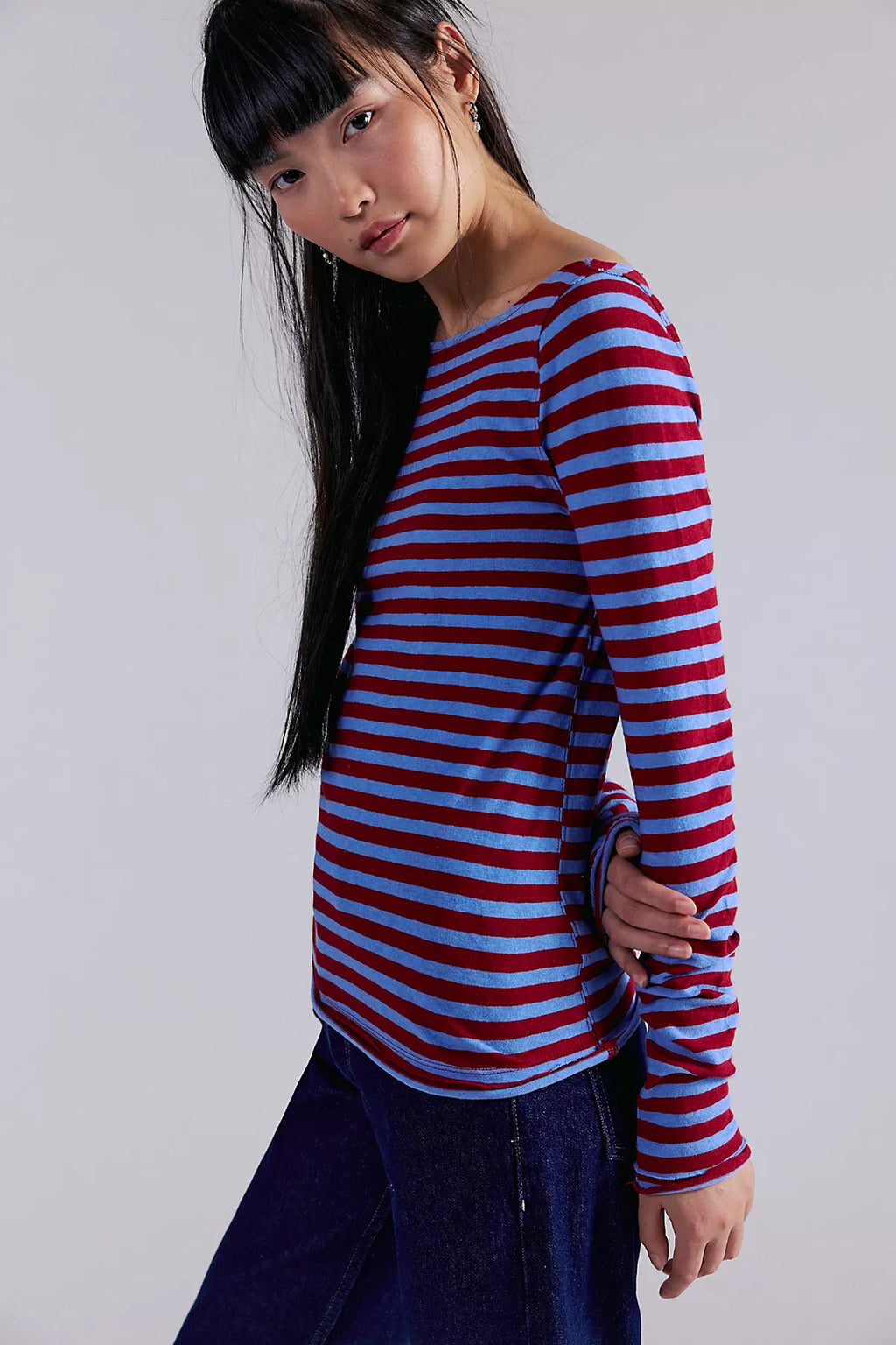 We The Free Most Loved Striped Long Sleeve