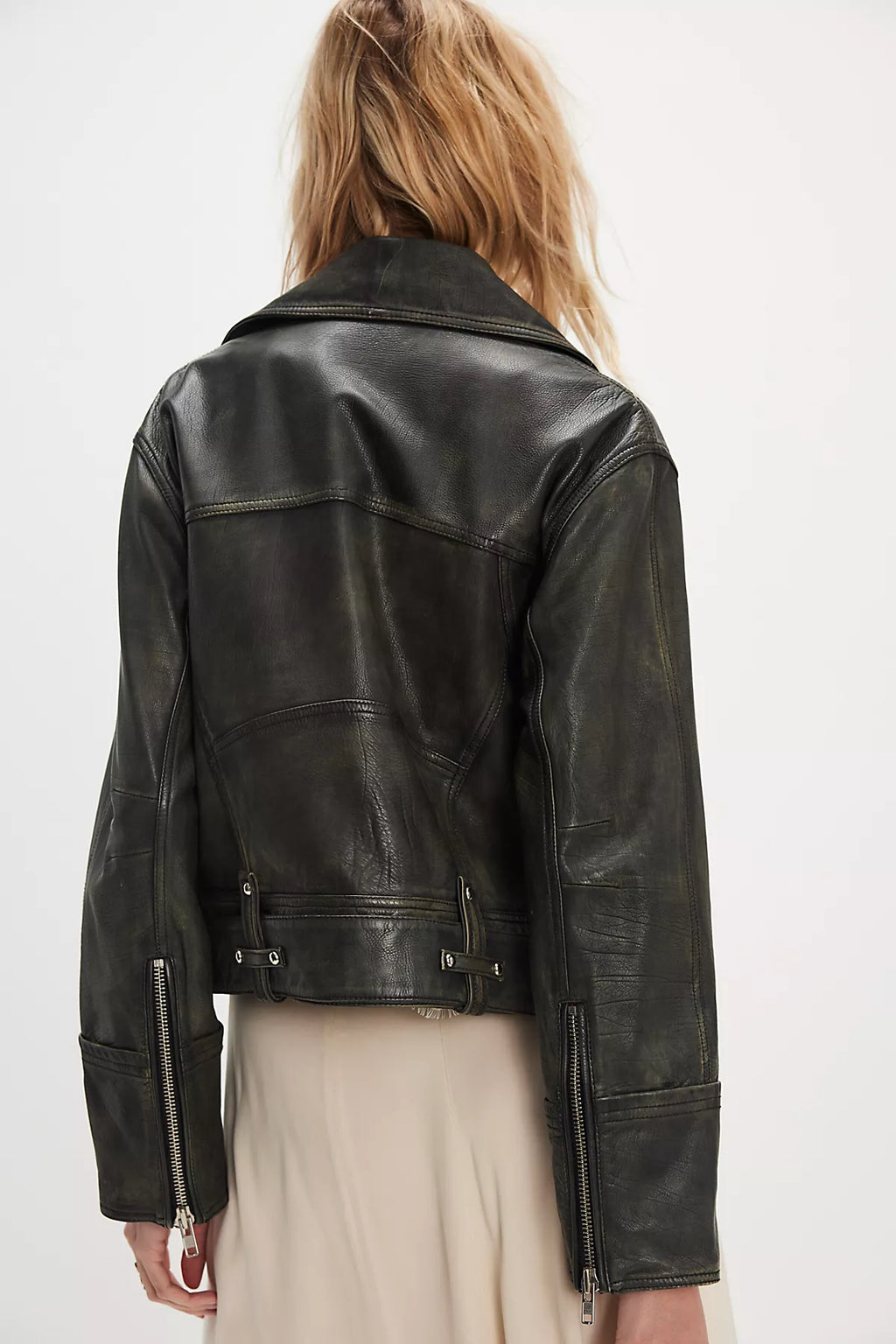 We The Free Mina Leather Jacket