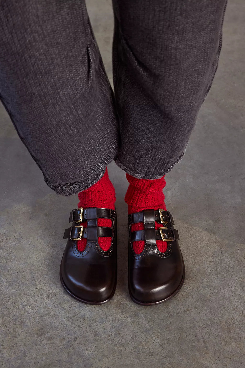 Shoreditch Buckle Mules