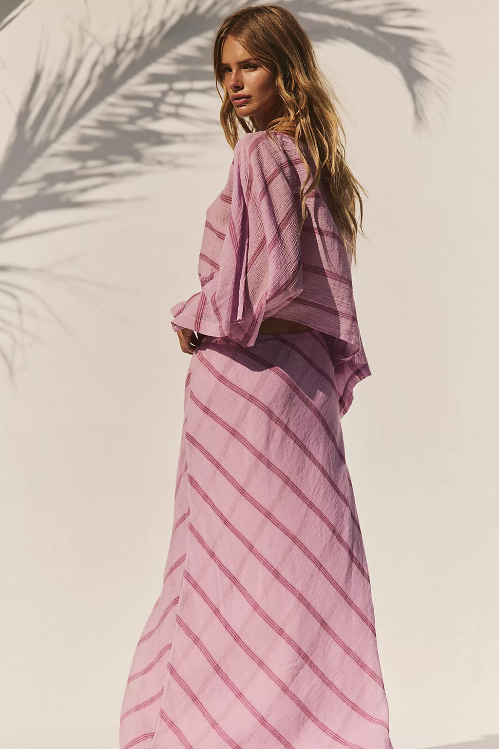 Paula Patterned Skirt Set