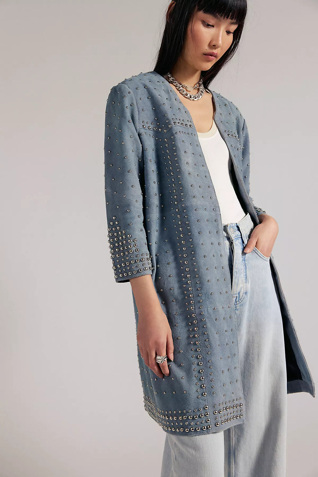 Understated Leather Fortune Duster