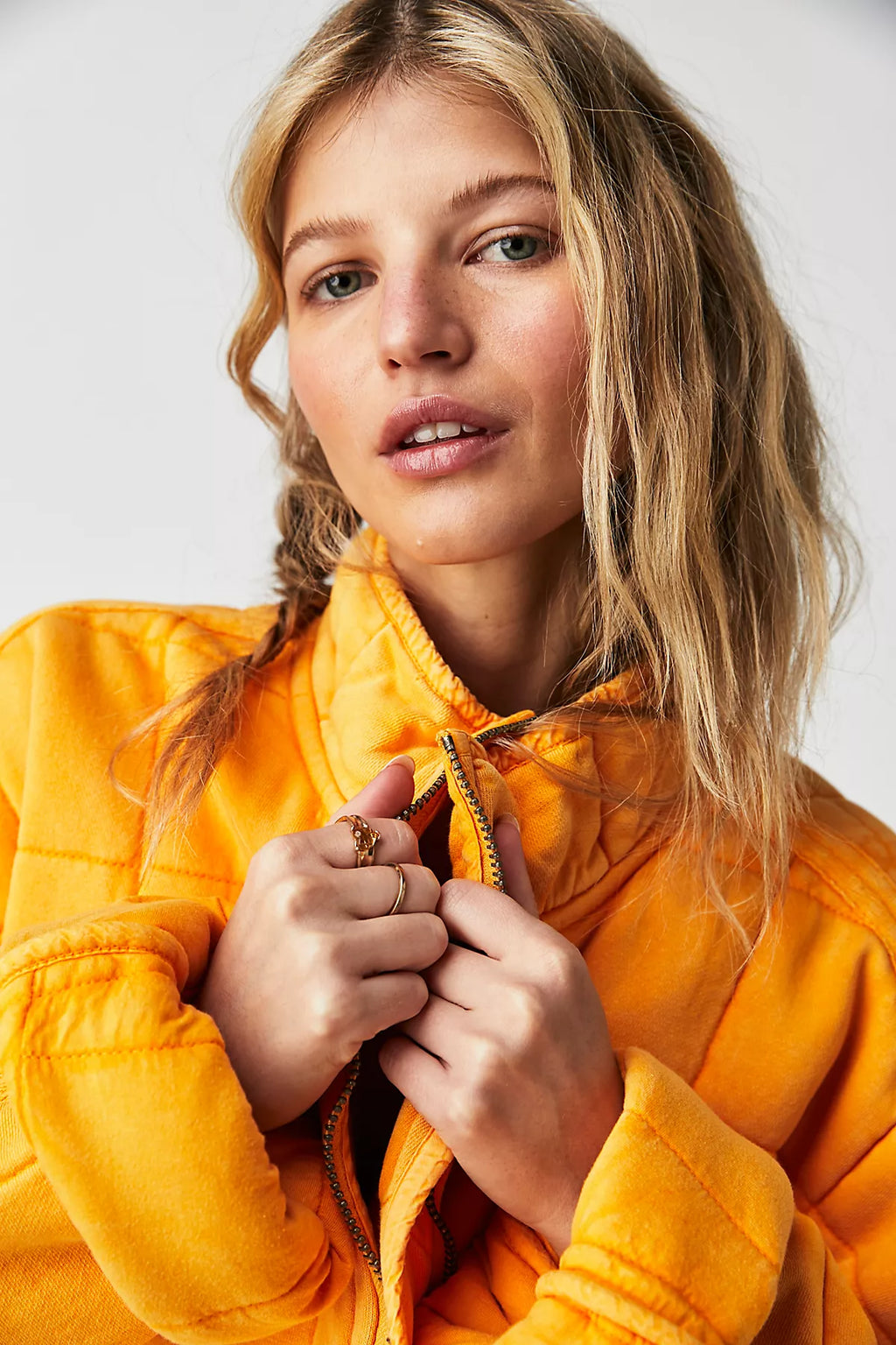 Dolman Quilted Knit Jacket