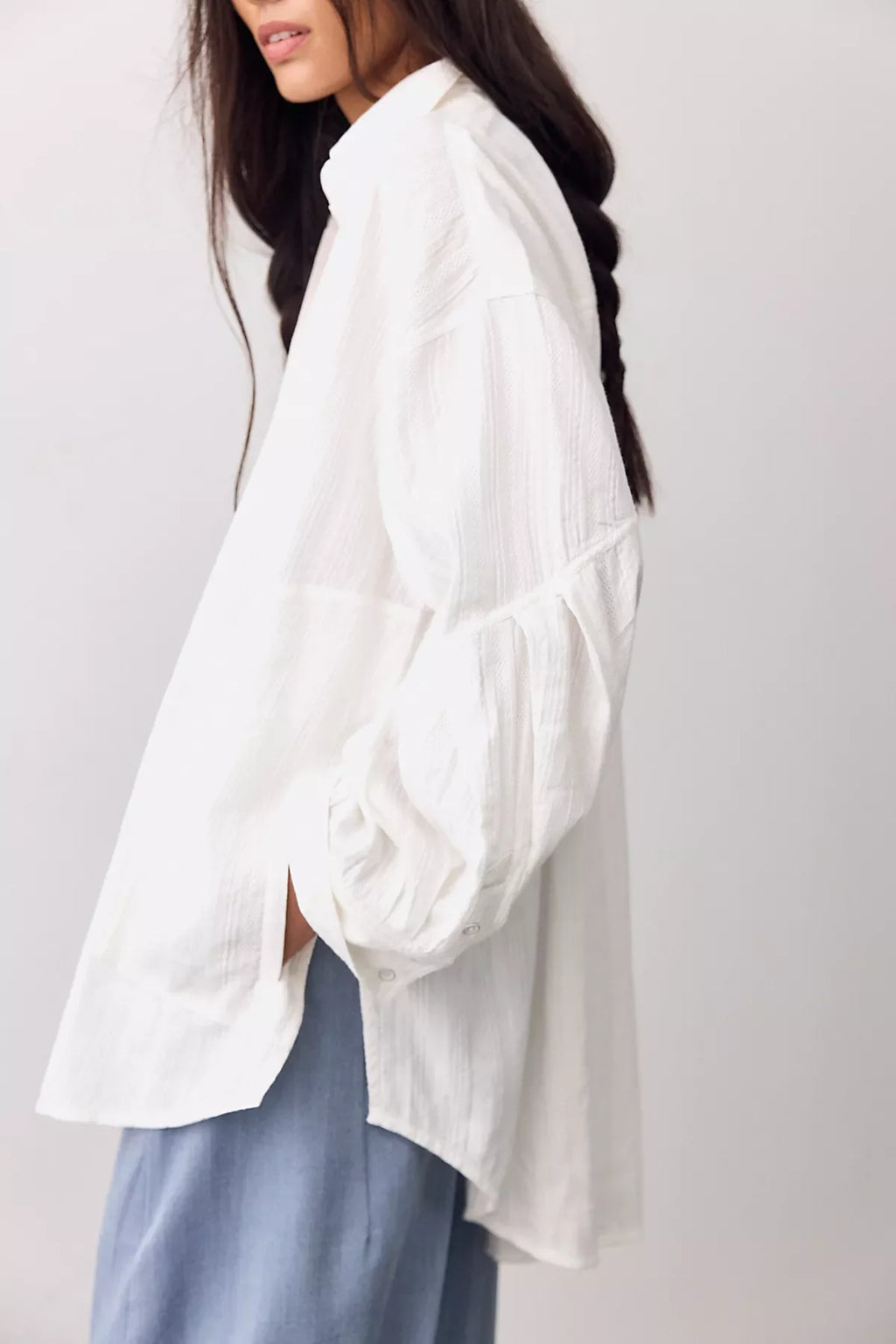 We The Free Selene Dobby Button Down