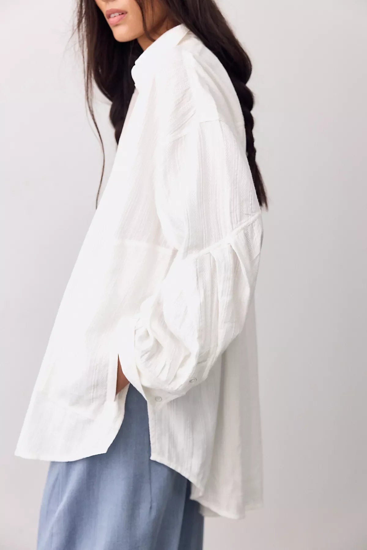 We The Free Selene Dobby Button Down