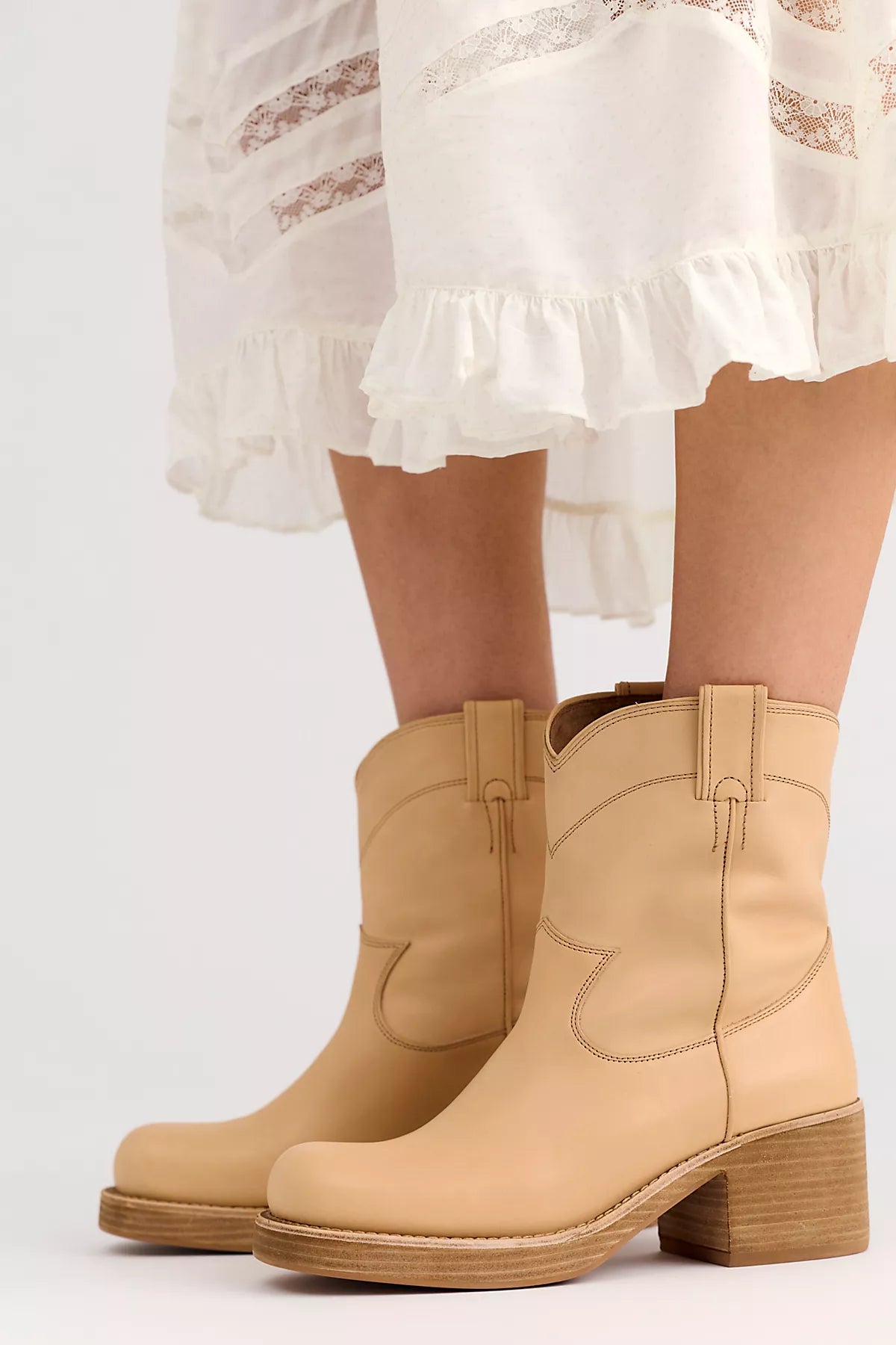 Sleepy Cowboy Ankle Boots