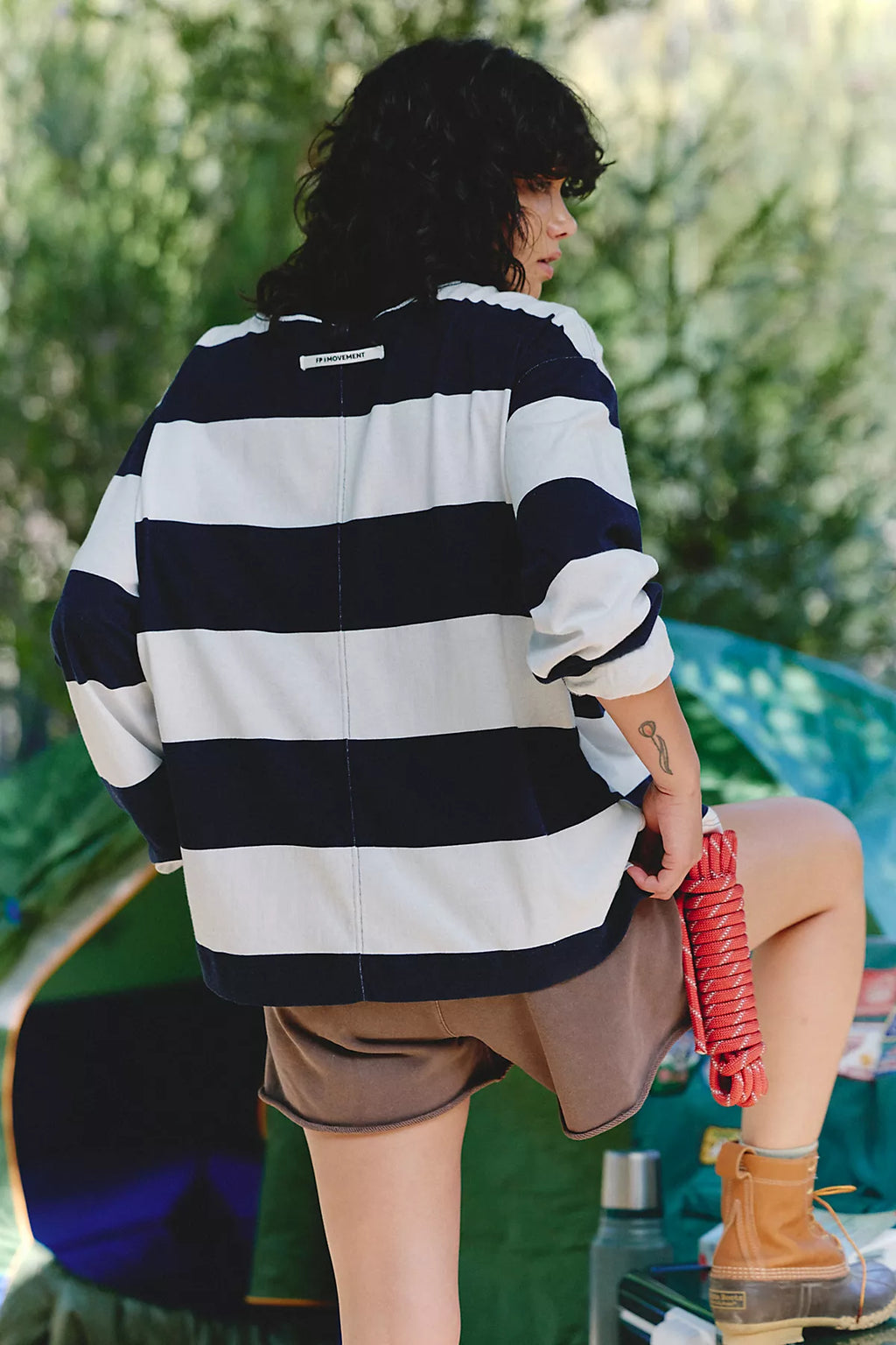 Hustle Striped Layer