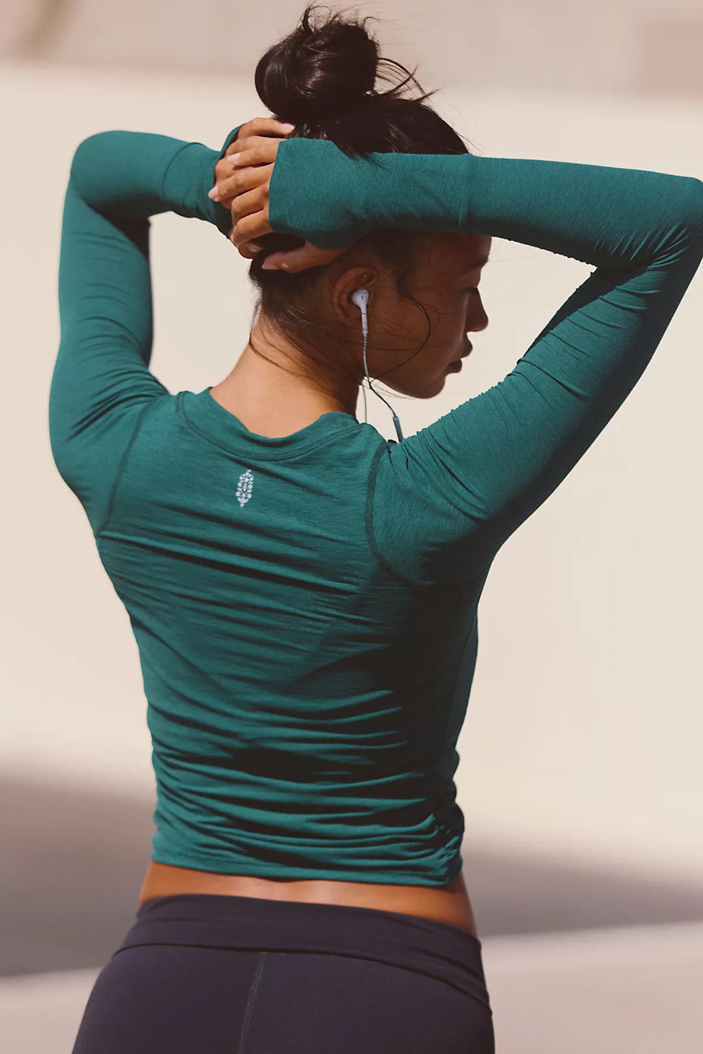 Tempo Ruched UV Protection Long Sleeve
