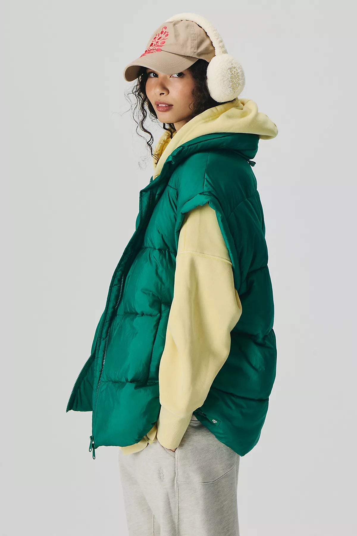 In A Bubble Puffer Vest