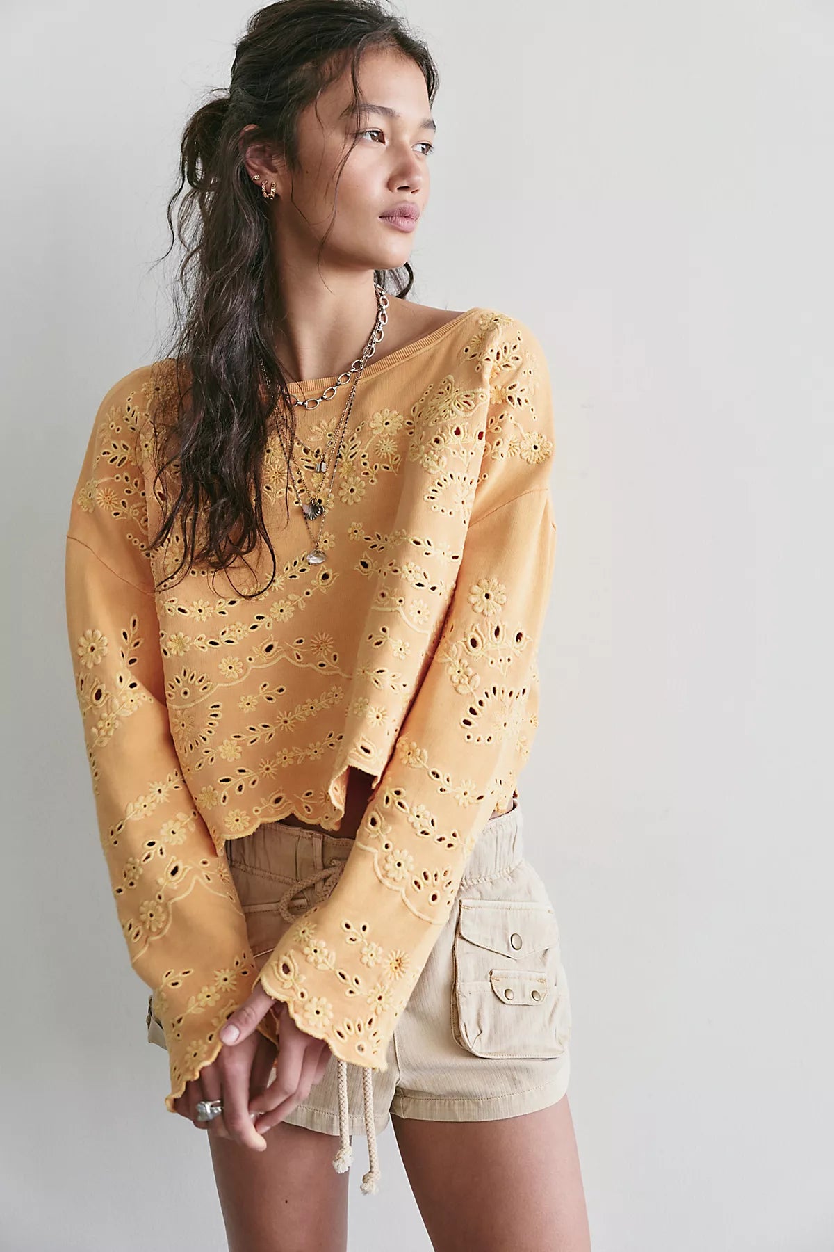 Iris Embroidered Sweatshirt