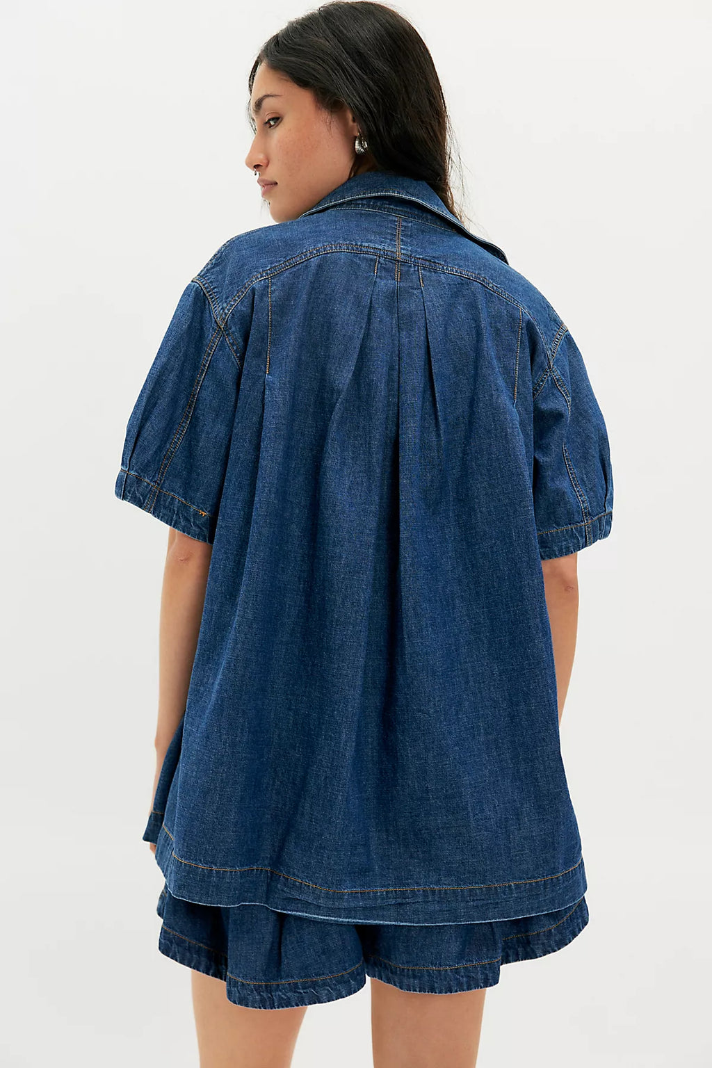 Griselda Denim Short Set