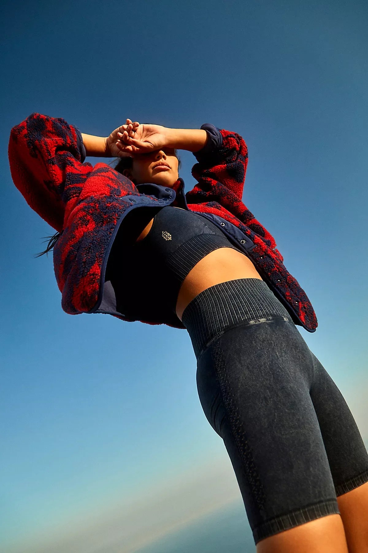 Hit The Slopes Printed Fleece Jacket