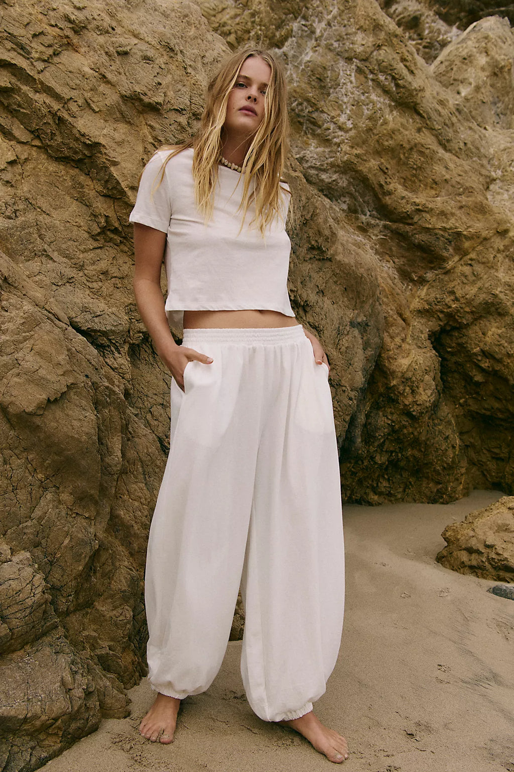 Stella Cotton-Jersey Pant Set