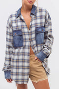 OneTeaspoon Oversized Flannel Shirt
