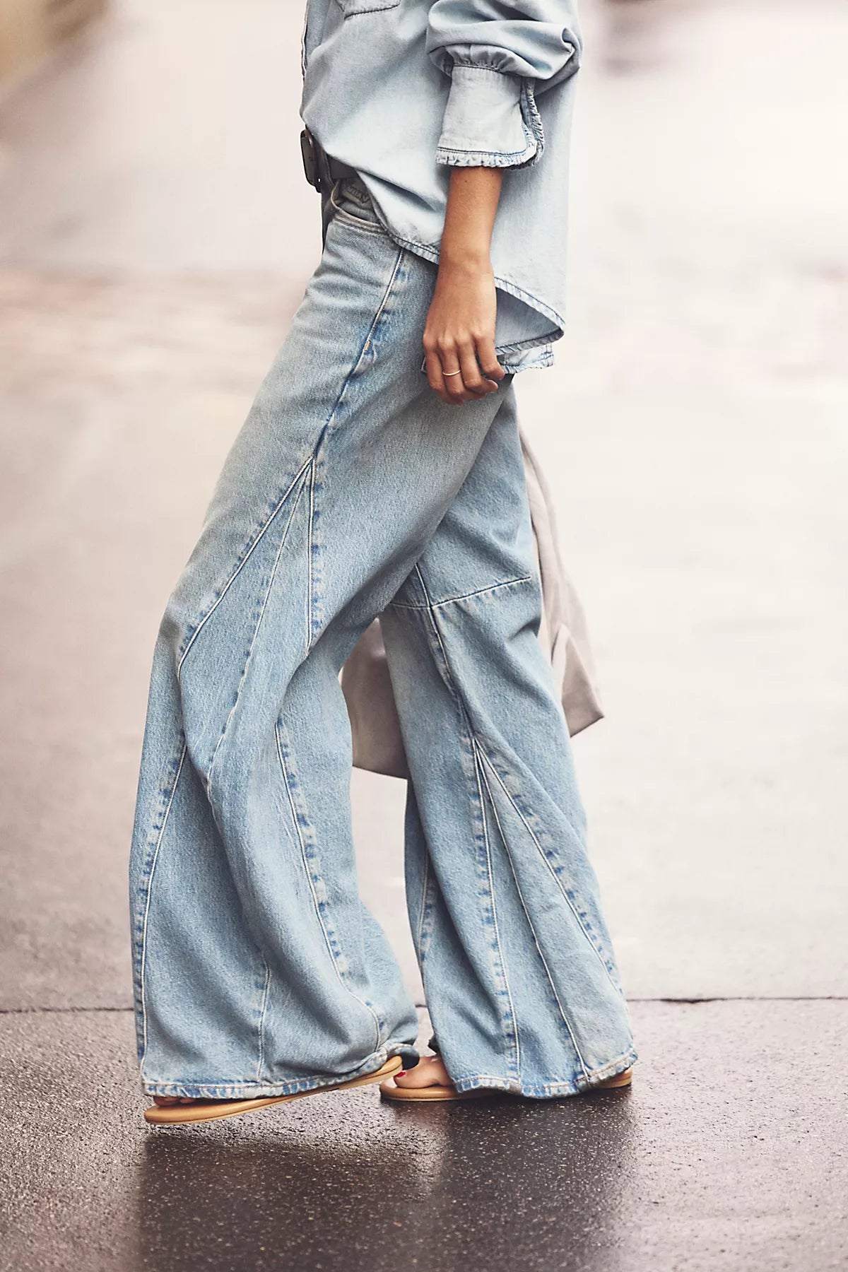 We The Free Eden High Slouchy Flare Jeans