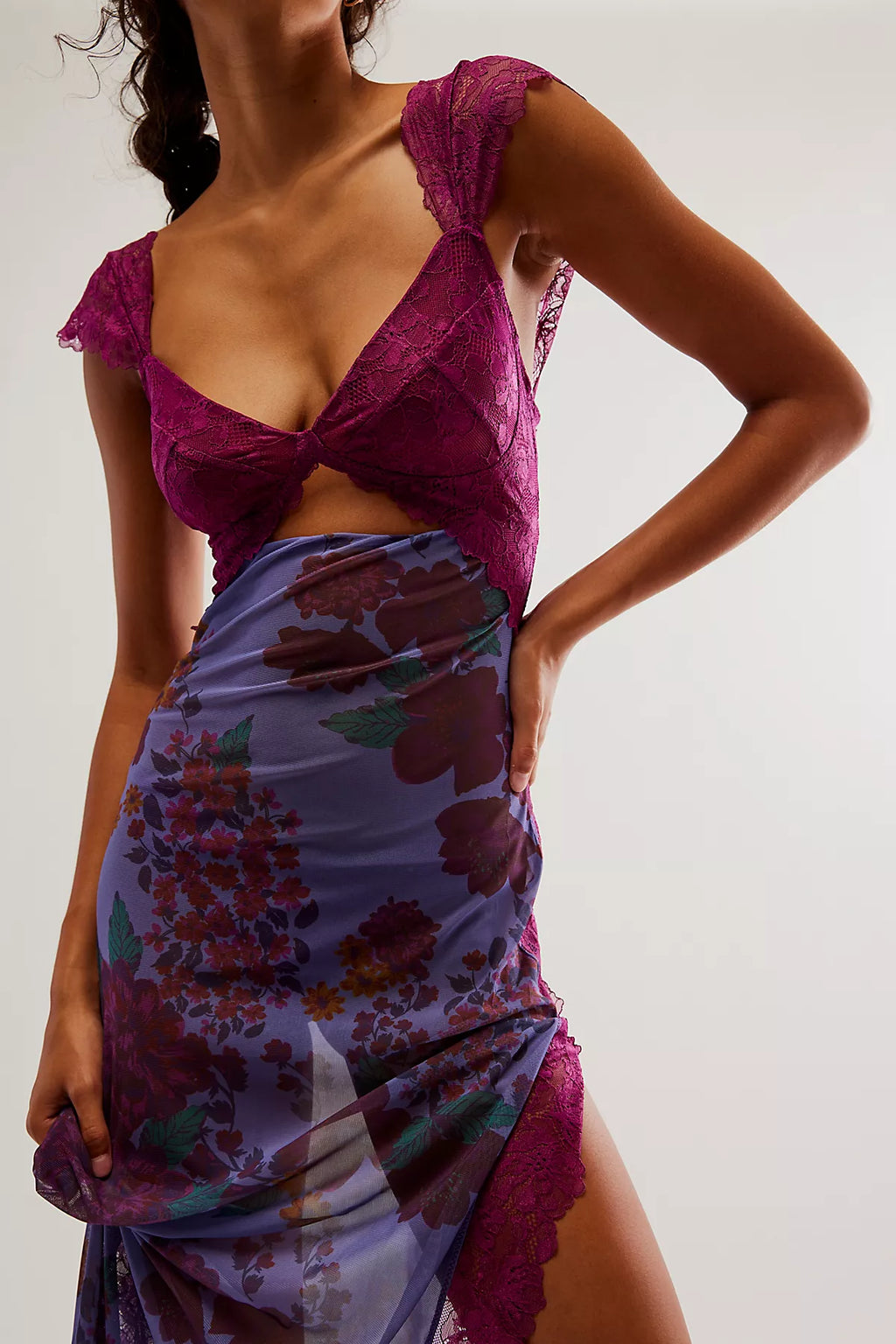 Suddenly Fine Maxi Slip Dress