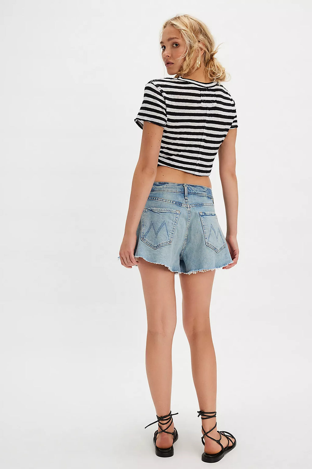 MOTHER The Flutter Short Fray Shorts