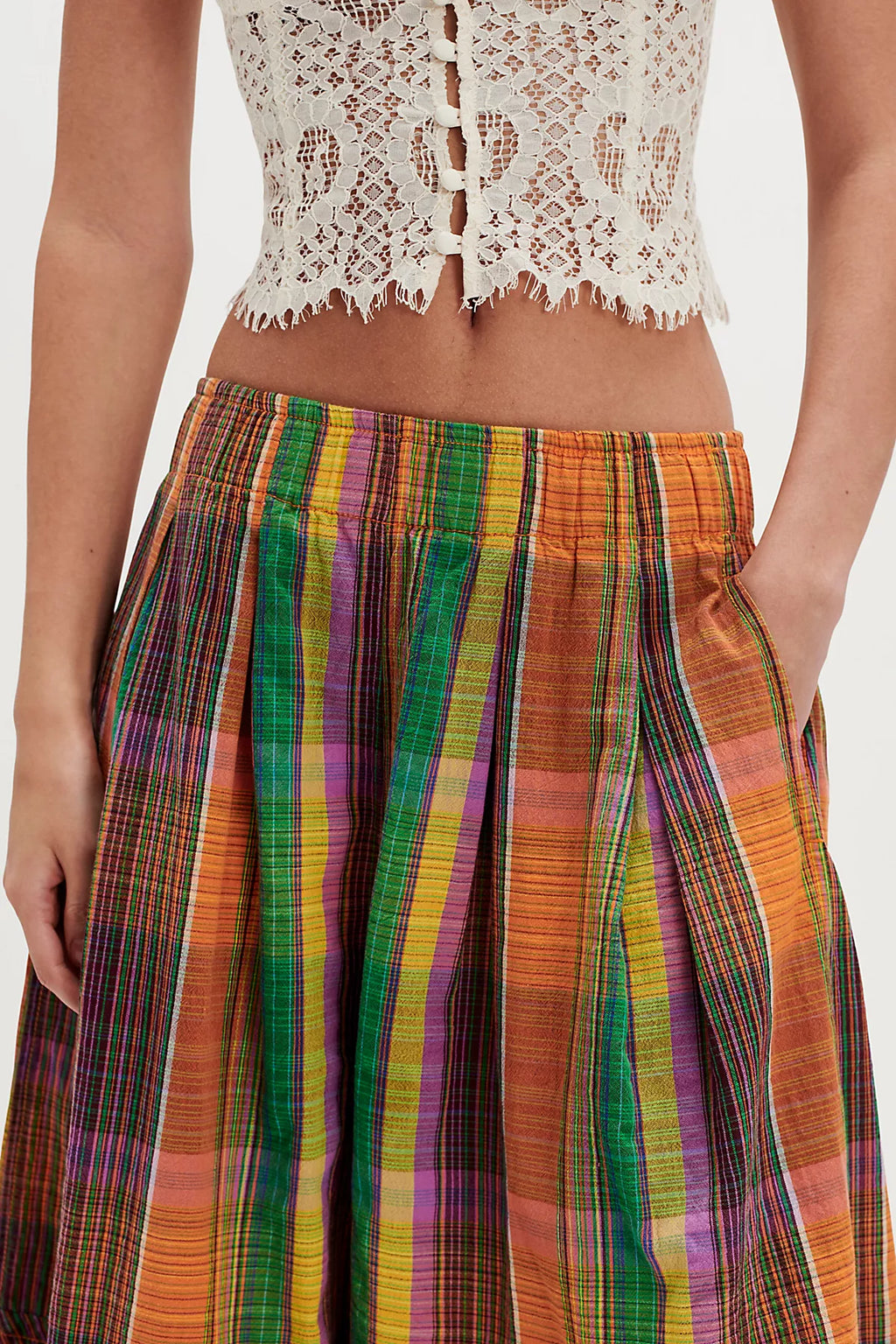Ivy Pull-On Culotte Pants