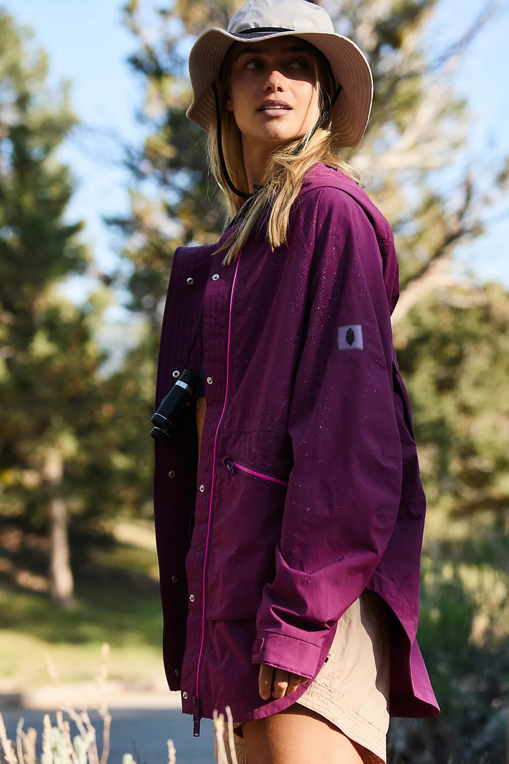 Singin' In The Rain Packable Waterproof Jacket