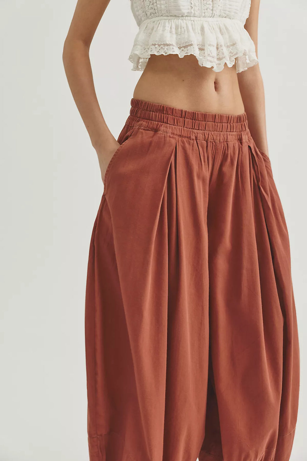 Moonflower Pull-On Balloon Pants