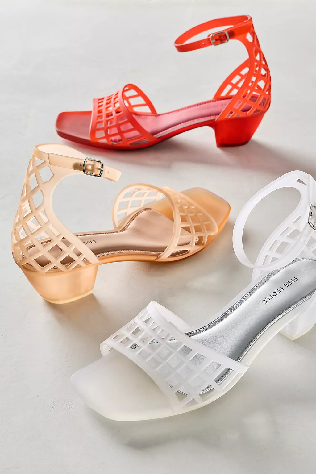 Pinwheel Jelly Heels