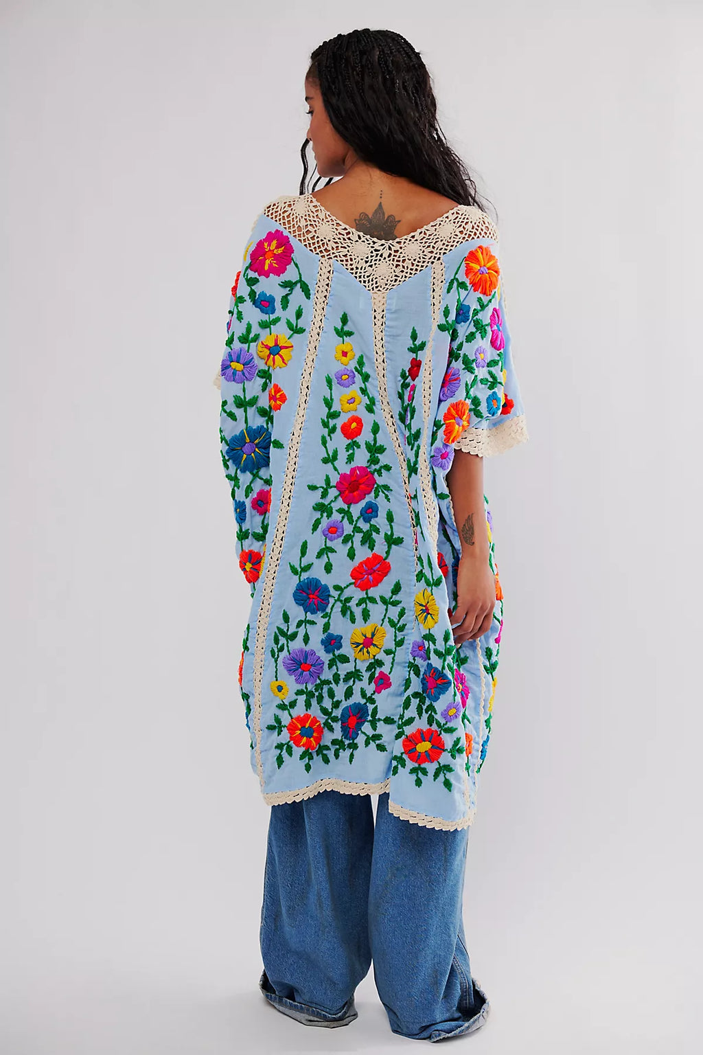 Bella Flor Embroidered Kaftan