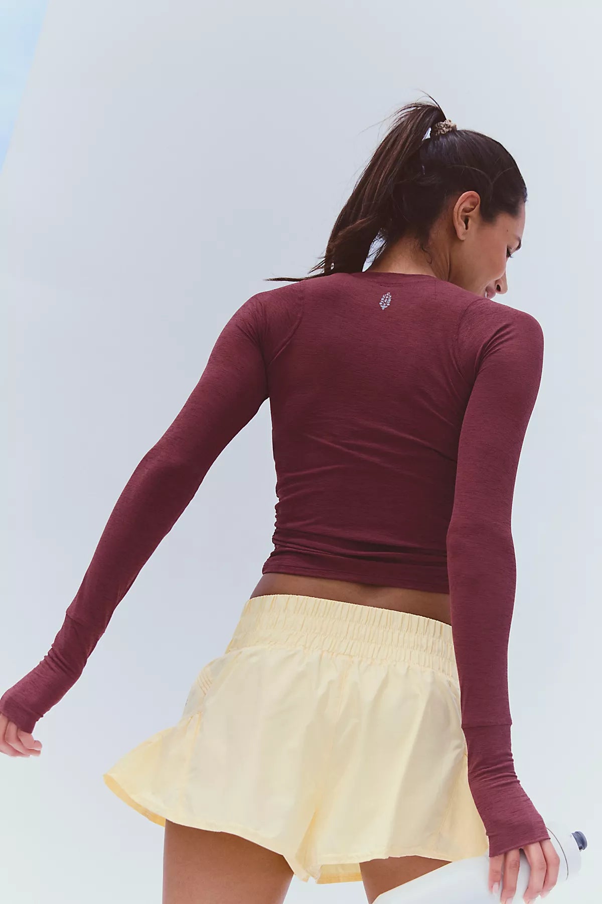 Tempo Ruched UV Protection Long Sleeve