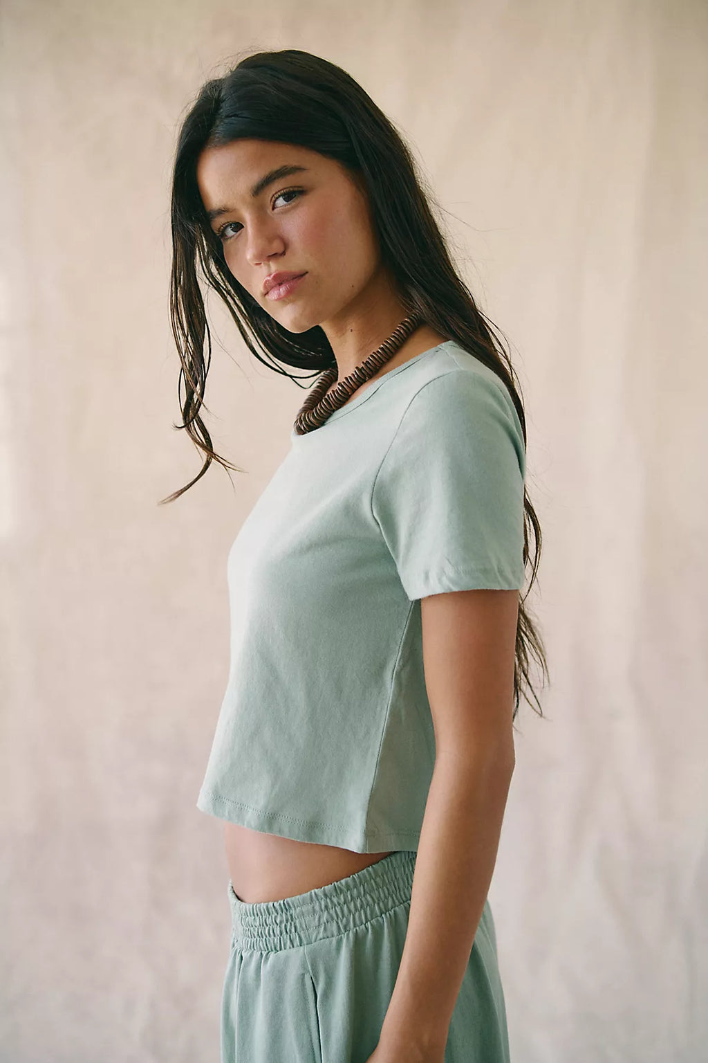 Stella Cotton-Jersey Pant Set
