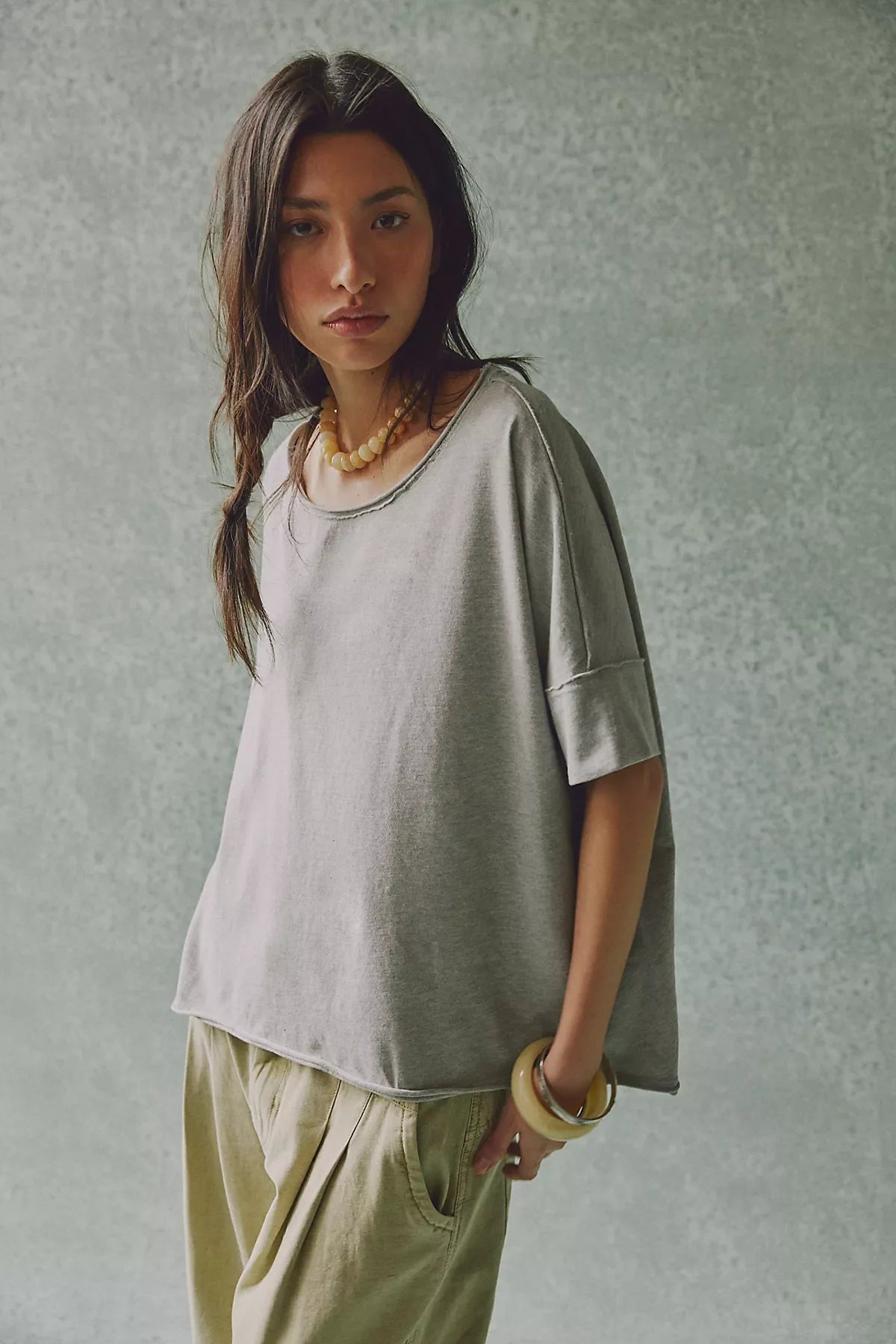 We The Free Rex Oversized Cotton Tee