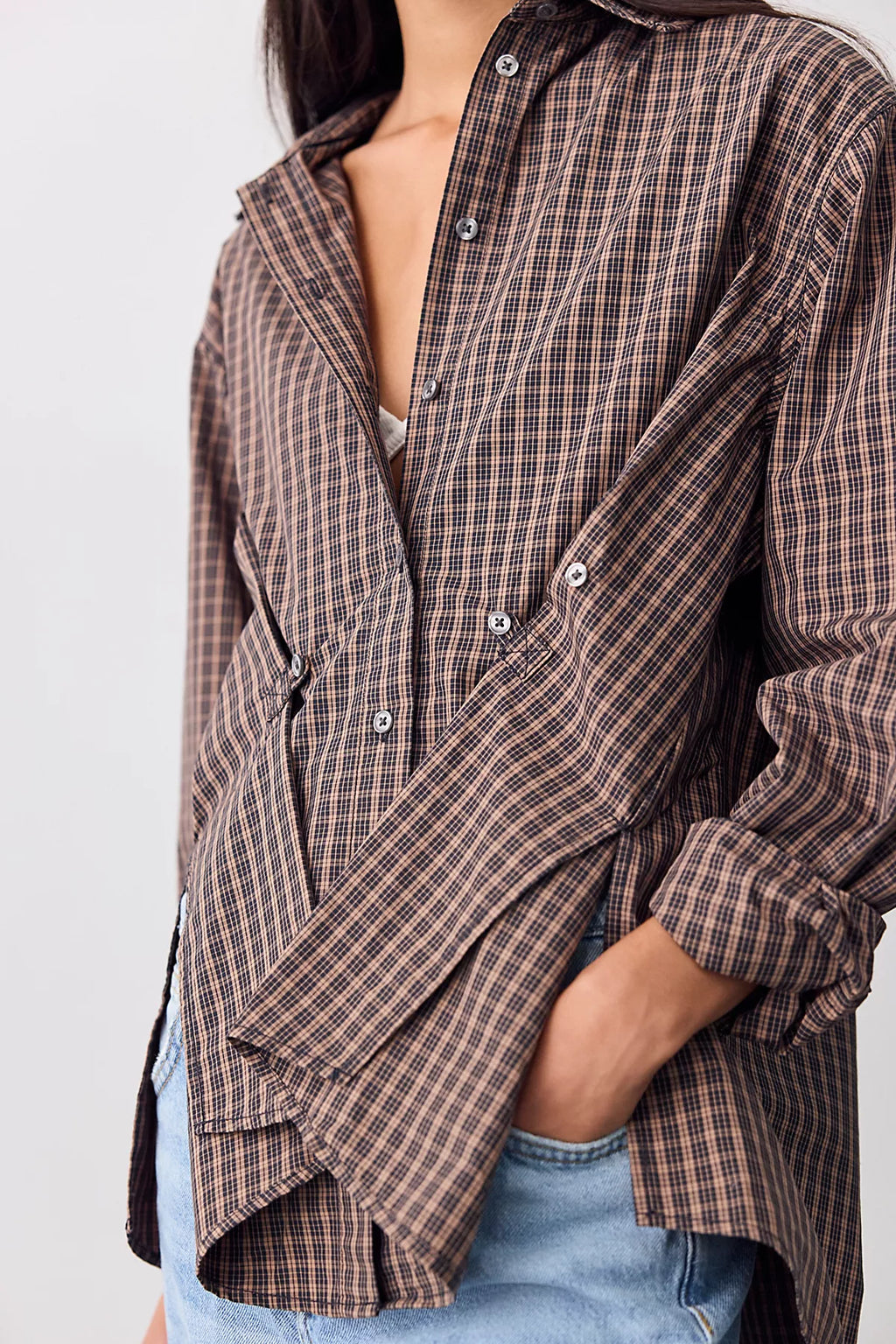 We The Free Many Ways Plaid Button Down