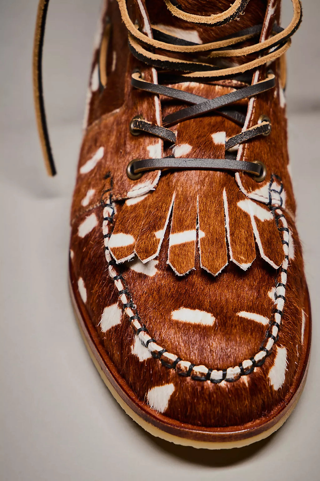 We The Free Hair-On Benny Boat Shoe Boots