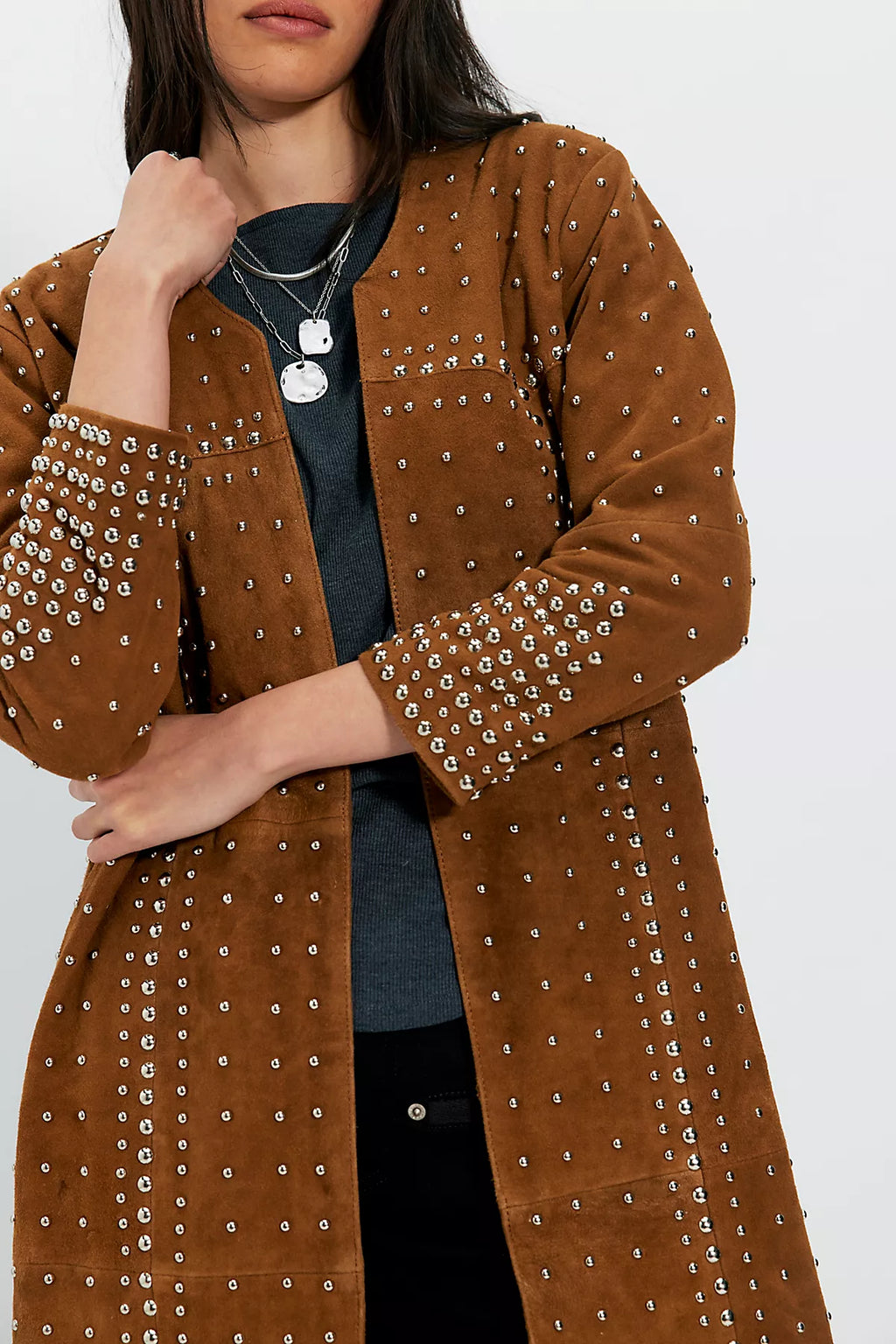 Understated Leather Fortune Duster