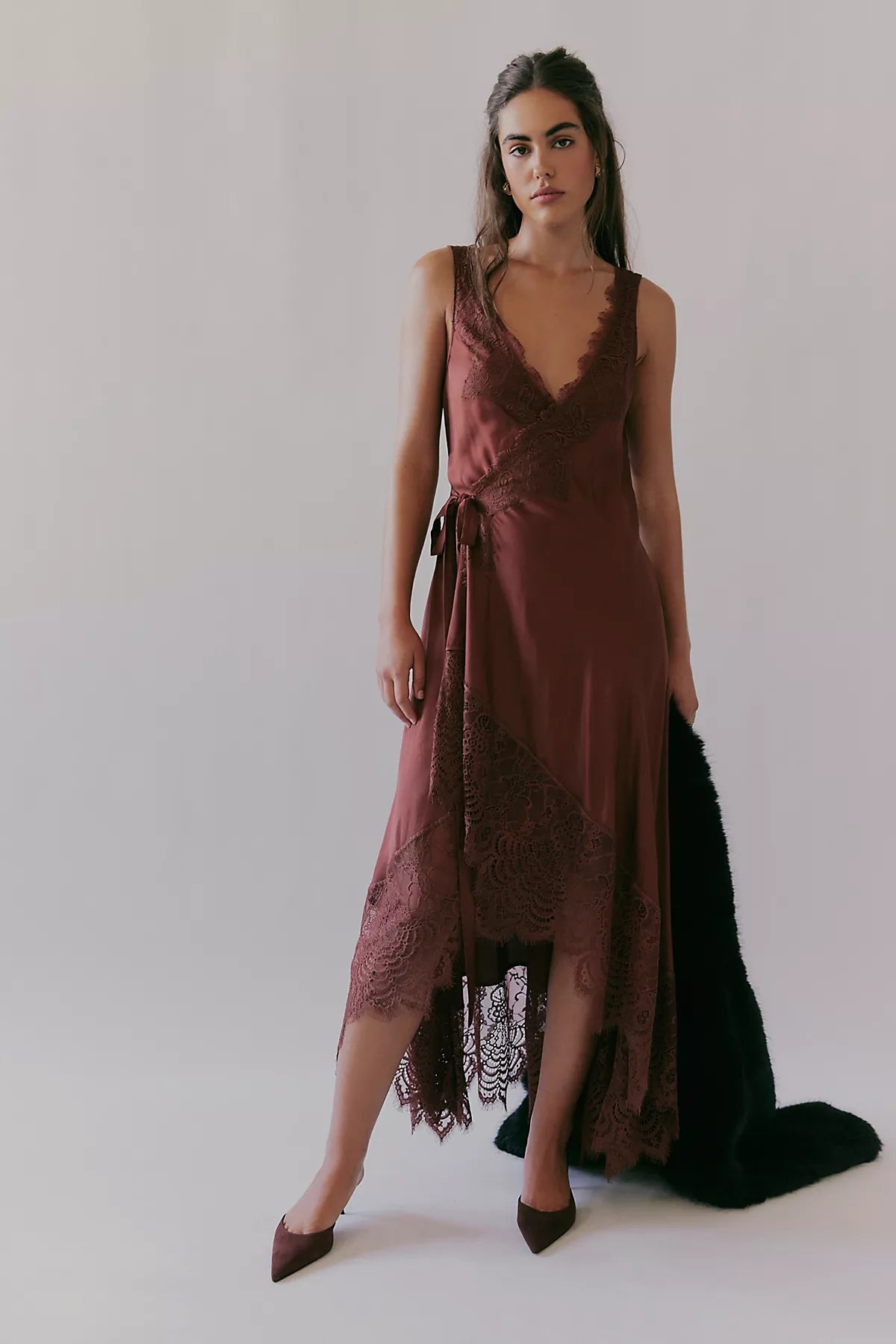 Nigel Preston Soho Wrap Midi Dress