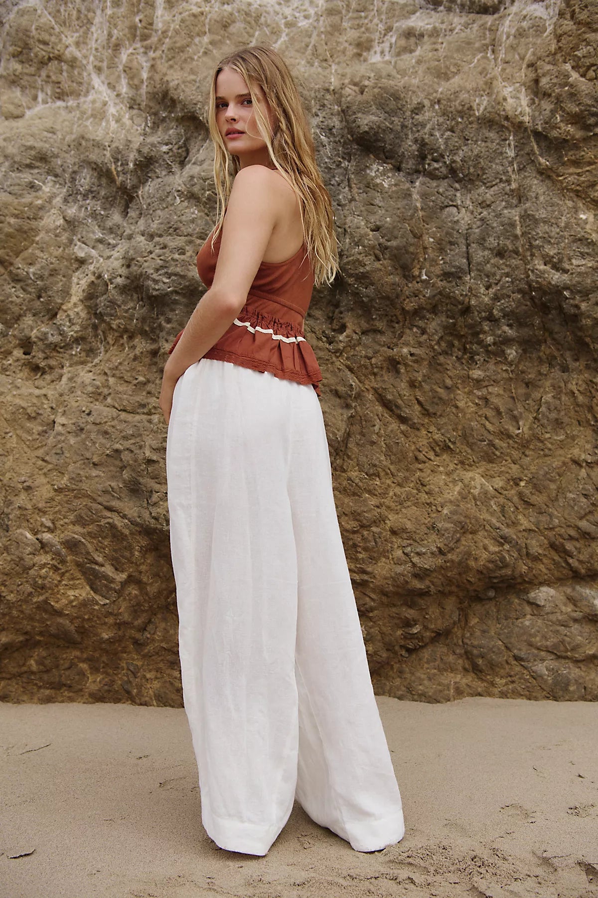 Sandshell Linen Sweet Escape Pants