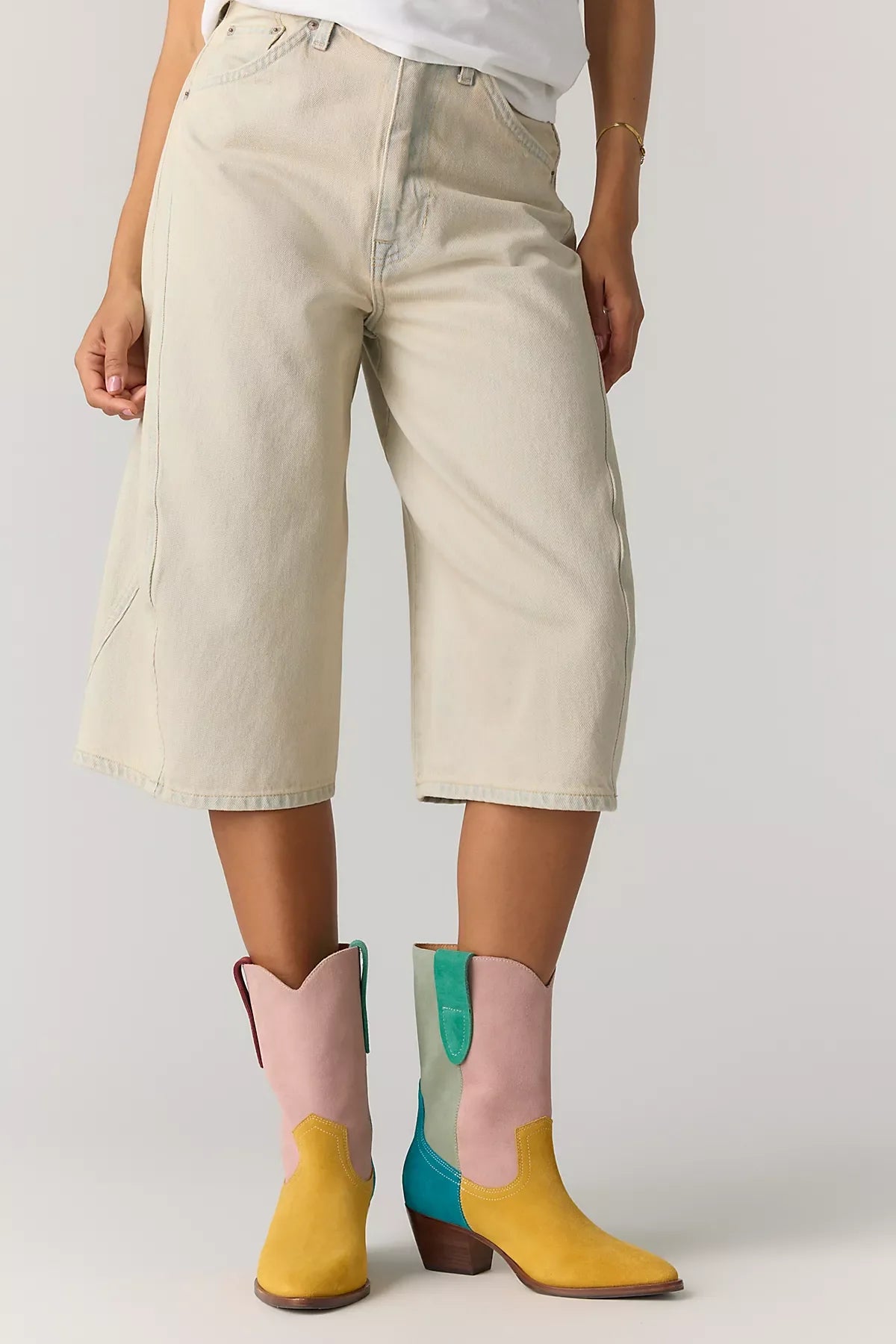 Roberta Colorblock Western Boots