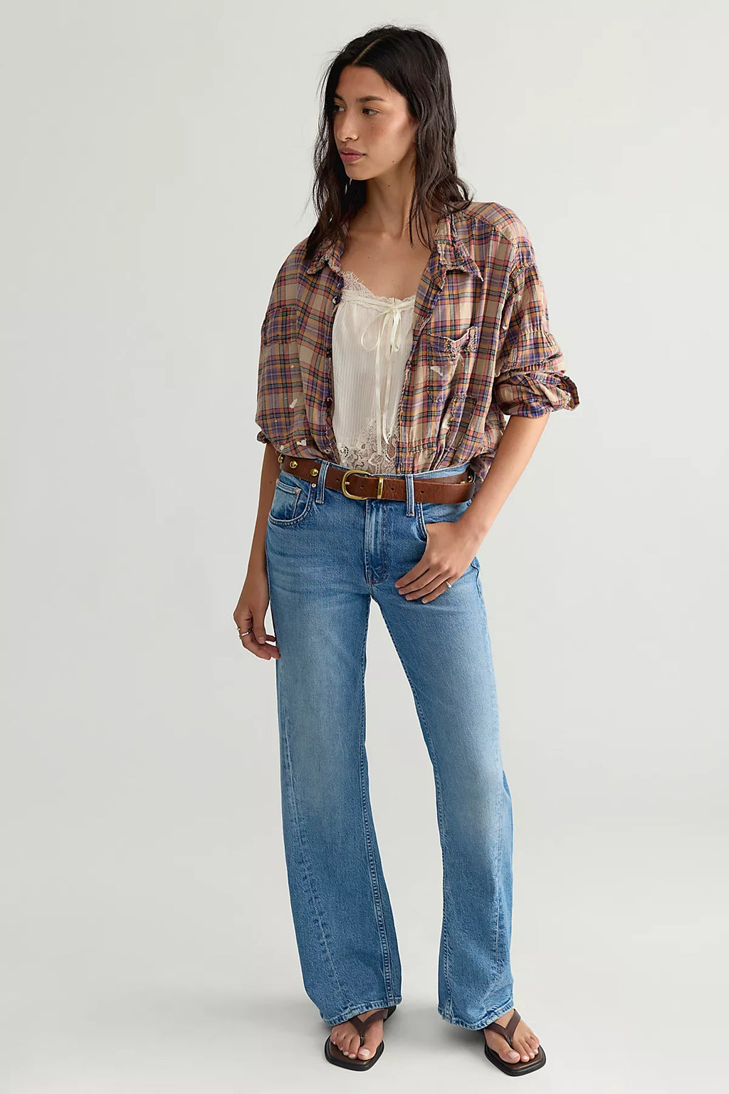 MOTHER The Bookie Twist Skimp Jeans