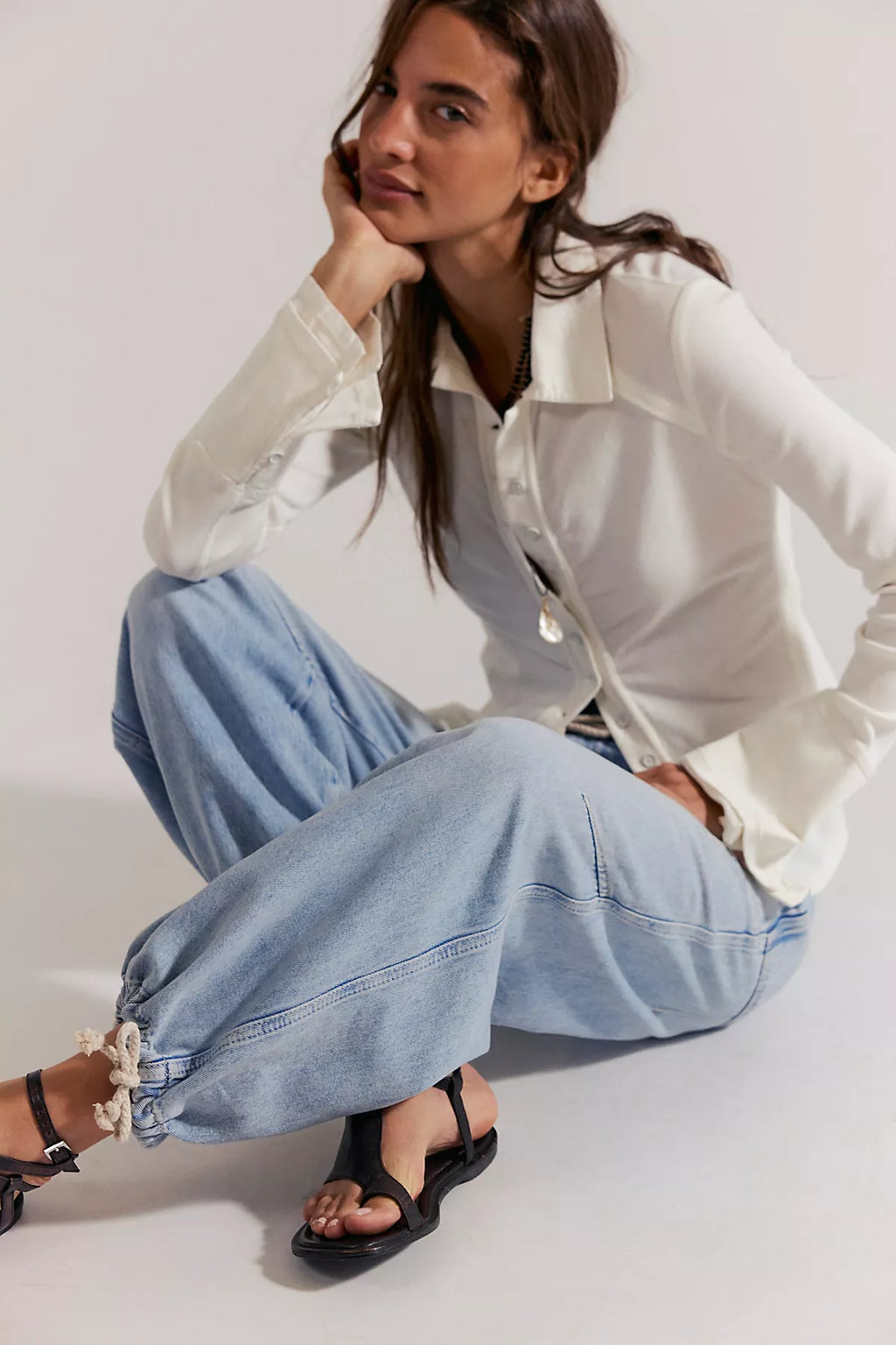 We The Free Love Language Pull-On Jeans