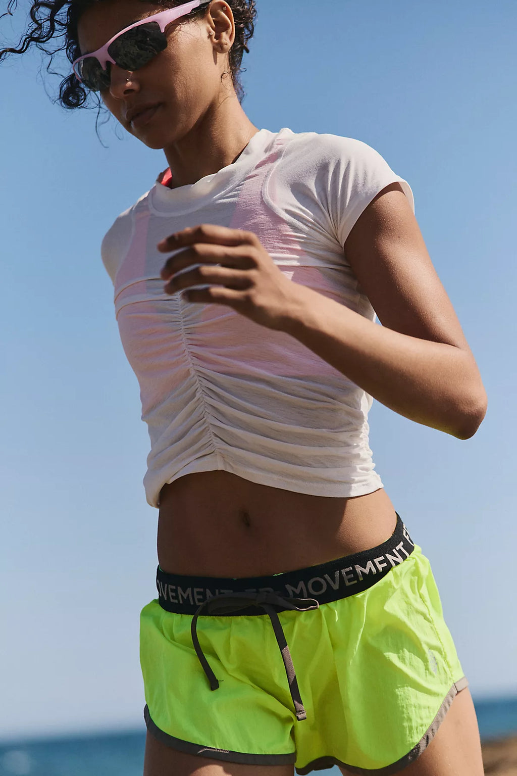 Tempo Ruched UV Protection Tee