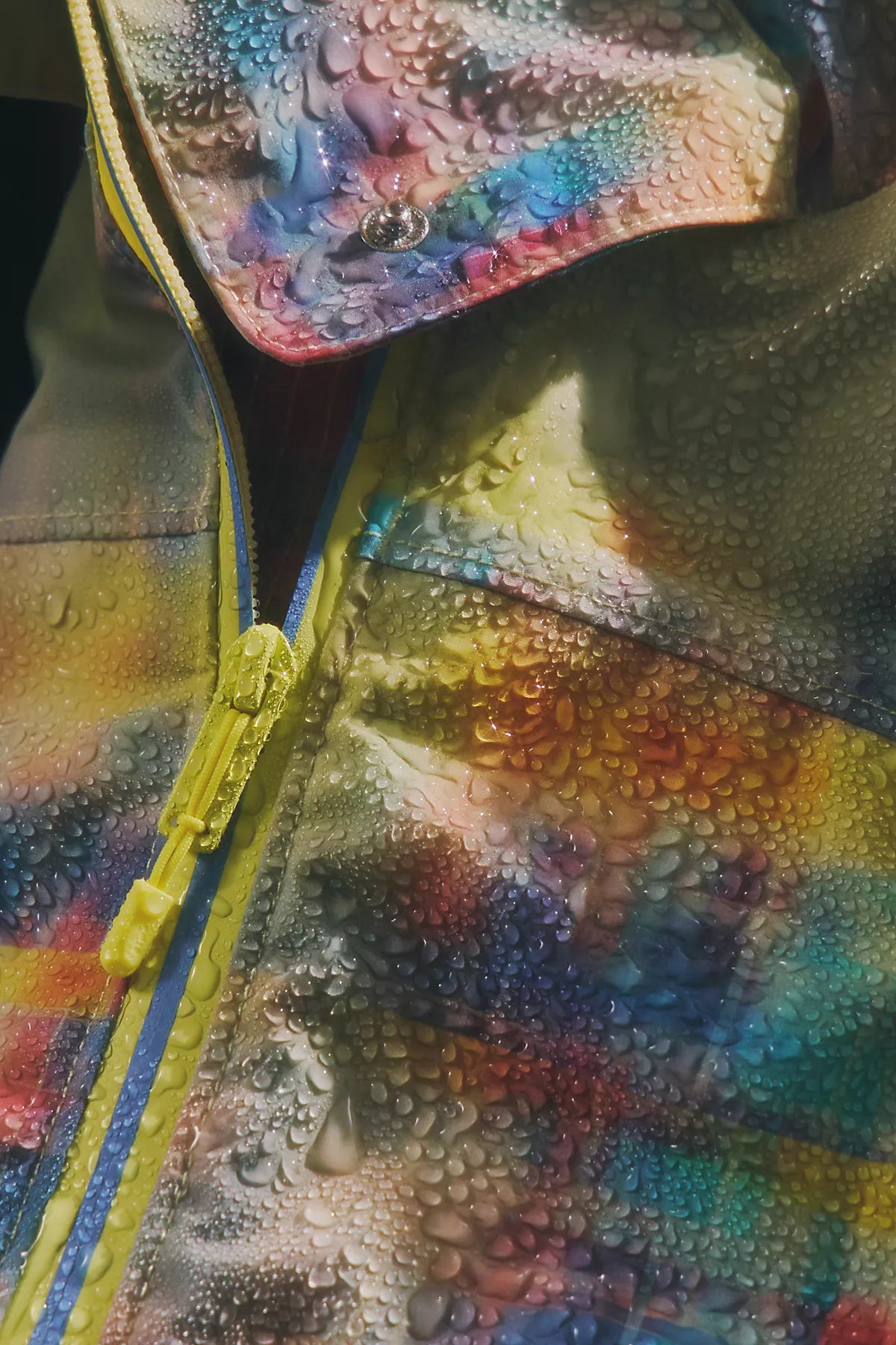 Singin’ In The Rain Printed Packable Waterproof Pullover